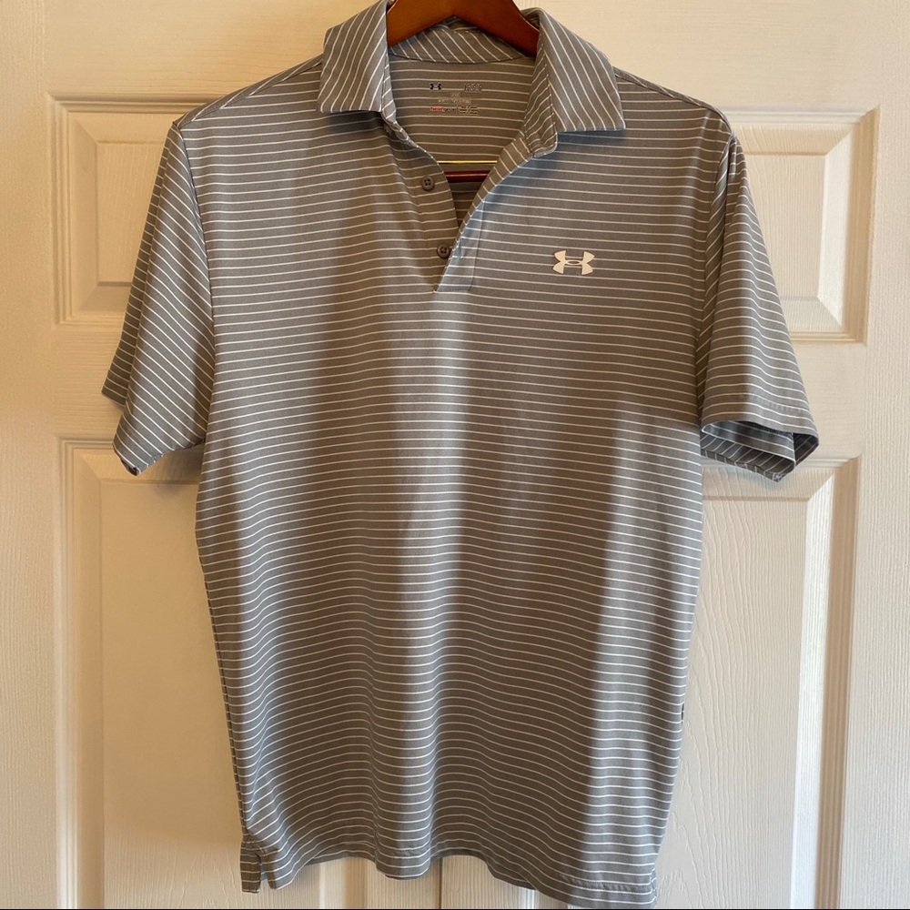 Under Armour Striped Polo